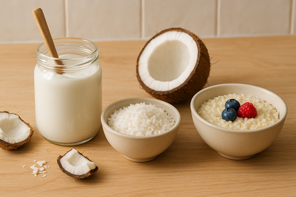 Kokos w diecie roślinnej – jak wykorzystać go na słodko i wytrawnie
