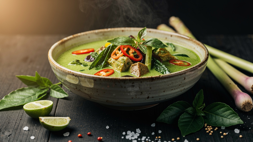Zielone curry – przepis na aromatyczne danie